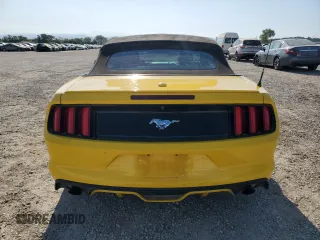2015 Ford Mustang EcoBoost Premium with VIN 1FATP8UH0F5409589, listed as a Copart auction lot 63859335 with 124,973 mi miles and Salvage title. Bid and sale history available at DreamBid. Image 6.