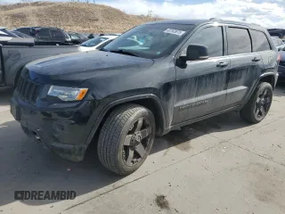 2014 Jeep Grand Cherokee Overland with VIN 1C4RJFCT2EC106002, listed as a Copart auction lot 48763675 with 143,011 mi miles and Salvage Title. Bid and sale history available at DreamBid. Image 1.