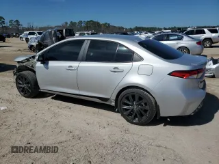 2025 Toyota Corolla SE with VIN 5YFS4MCEXSP227488, listed as a Copart auction lot 47110405 with 1,231 mi miles and Salvage Title. Bid and sale history available at carsss.com. Image 2.