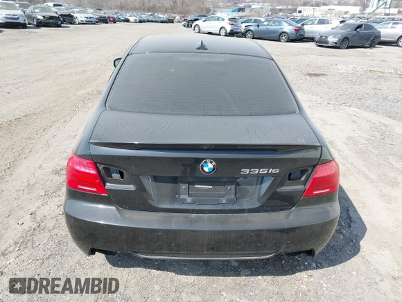 2013 BMW 3 Series 335is with VIN WBAKG1C57DJ217513, listed as a IAAI auction lot 41153004 with 1 mi miles. Bid and sale history available at carsss.com. Image 16.