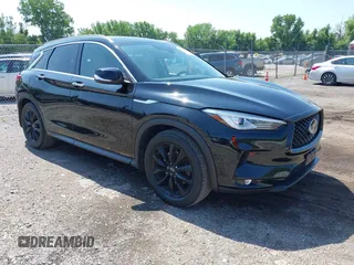 2021 Infiniti QX50 Luxe z VIN 3PCAJ5BB4MF120274, wystawiony jako IAAI lot #42554018 z przebiegiem 57 925 mil mil oraz . Historia ofert i sprzedaży dostępna na DreamBid. Obrazek 1.