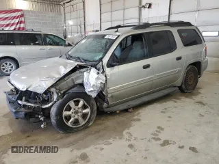 2004 GMC Envoy XL SLE with VIN 1GKET16S146120697, listed as a Copart auction lot 79917634 with 0 mi miles and Salvage Title. Bid and sale history available at carsss.com. Image 1.