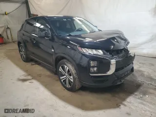 2022 Mitsubishi Outlander Sport ES with VIN JA4APUAU4NU022070, listed as a Copart auction lot 51676345 with 47,182 mi miles and Clean Title. Bid and sale history available at carsss.com. Image 4.