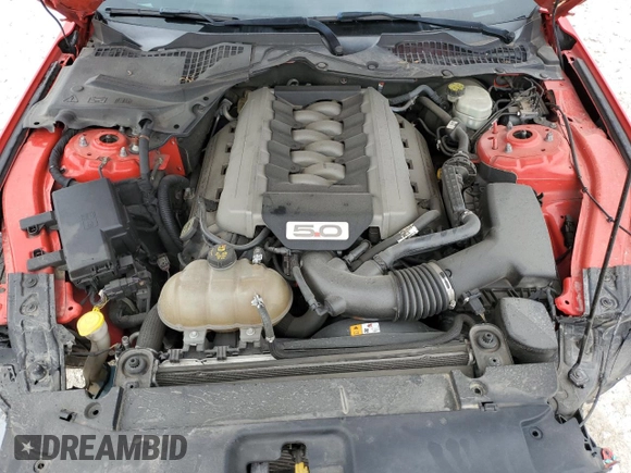 2016 Ford Mustang GT with VIN 1FA6P8CF6G5273046, listed as a Copart auction lot 52904165 with 121,095 mi miles and Salvage Title. Bid and sale history available at DreamBid. Image 11.