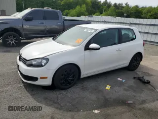 2012 Volkswagen Golf w/Conv & Sunroof with VIN WVWAB7AJ0CW238995, listed as a Copart auction lot 58503645 with 232,933 mi miles and Clean title. Bid and sale history available at DreamBid. Image 1.