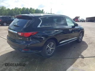 2016 Infiniti QX60 with VIN 5N1AL0MN7GC512506, listed as a IAAI auction lot 39811733 with 186,804 mi miles. Bid and sale history available at carsss.com. Image 4.