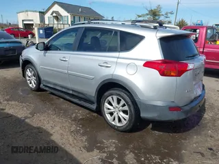 2013 Toyota RAV4 Limited with VIN 2T3DFREV1DW041490, listed as a IAAI auction lot 41757596 with 184,443 mi miles. Bid and sale history available at carsss.com. Image 3.