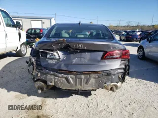 2017 Acura TLX w/Technology Pkg with VIN 19UUB1F53HA001316, listed as a Copart auction lot 51759194 with 165,891 mi miles. Bid and sale history available at carsss.com. Image 6.