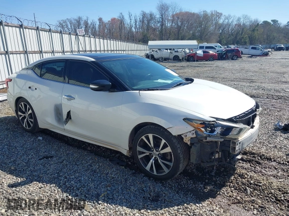 2017 Nissan Maxima SV with VIN 1N4AA6AP2HC372097, listed as a IAAI auction lot 41777495 with 175,545 mi miles and . Bid and sale history available at DreamBid. Image 1.