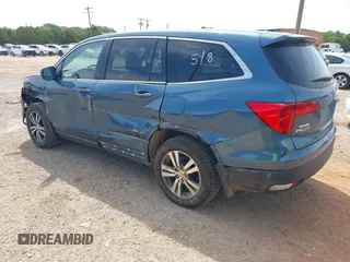 2017 Honda Pilot EX-L z VIN 5FNYF6H56HB078879, wystawiony jako IAAI lot #42278312 z przebiegiem 105 608 mil mil oraz . Historia ofert i sprzedaży dostępna na DreamBid. Obrazek 3.