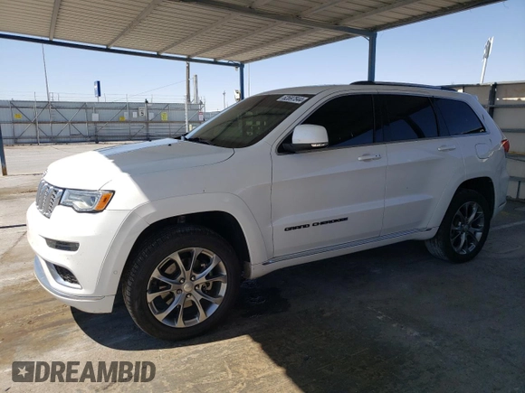 2021 Jeep Grand Cherokee Summit with VIN 1C4RJFJT4MC503101, listed as a Copart auction lot 62697844 with 82,263 mi miles and Clean Title. Bid and sale history available at carsss.com. Image 1.