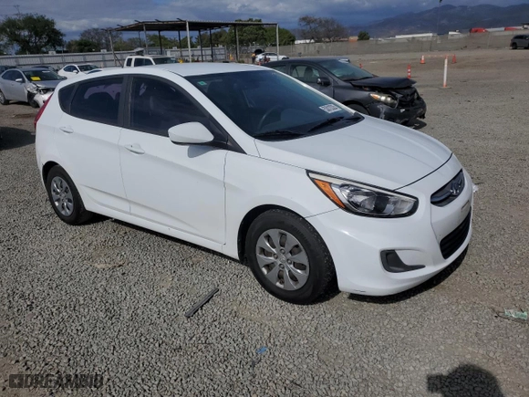 2017 Hyundai Accent SE with VIN KMHCT5AE1HU352080, listed as a Copart auction lot 53010325 with 126,241 mi miles and Clean Title. Bid and sale history available at carsss.com. Image 4.
