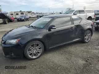 2013 Scion tC with VIN JTKJF5C78D3054796, listed as a Copart auction lot 46947135 with 133,805 mi miles and Salvage Title. Bid and sale history available at carsss.com. Image 1.