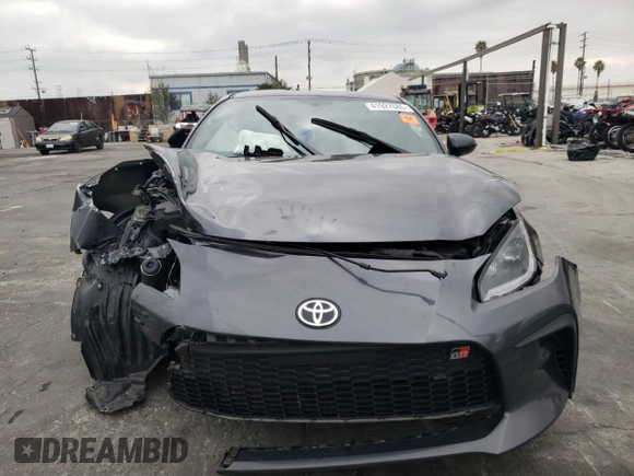 2023 Toyota 86 with VIN JF1ZNBC16P8757656, listed as a Copart auction lot 41927685 with Not Provided miles and Salvage Title. Bid and sale history available at DreamBid. Image 5.