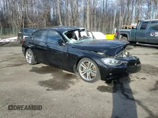 2012 BMW 3 Series 335i with VIN WBA3A9C58CFX59984, listed as a Copart auction lot 43690095 with 73,225 mi miles and Salvage title. Bid and sale history available at DreamBid. Image 10.