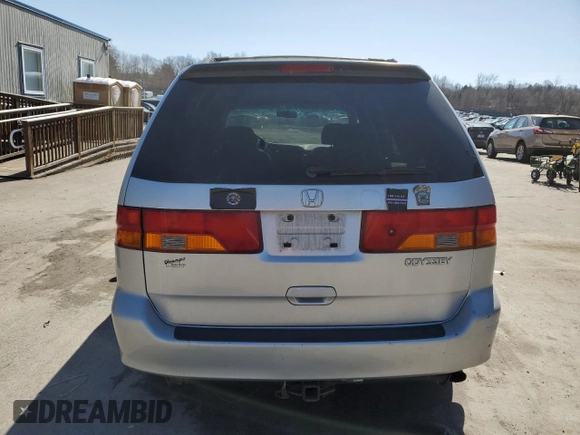 2004 Honda Odyssey EX-L with VIN 5FNRL18994B117140, listed as a Copart auction lot 49677635 with 247,237 mi miles and Salvage Title. Bid and sale history available at DreamBid. Image 6.
