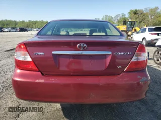 2004 Toyota Camry LE with VIN 4T1BF32K54U066495, listed as a Copart auction lot 52491175 with 149,902 mi miles and Salvage Title. Bid and sale history available at carsss.com. Image 6.