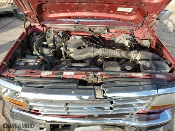 1996 Ford F-150 Special with VIN 1FTEF14N0TLB06564, listed as a Copart auction lot 42989175 with 185893 miles and Salvage Title. Bid and sale history available at carsss.com. Image 11.