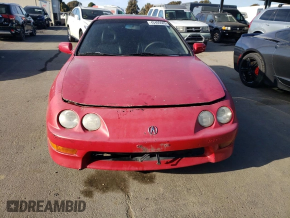 2000 Acura Integra SE with VIN JH4DC4460YS010735, listed as a Copart auction lot 43405505 with 186,323 mi miles and Salvage title. Bid and sale history available at DreamBid. Image 5.