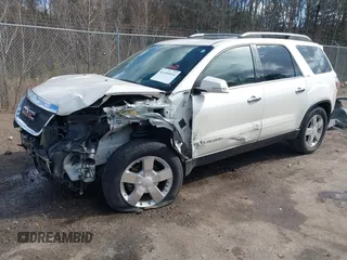 2008 GMC Acadia SLT2 with VIN 1GKER33738J160177, listed as a IAAI auction lot 41491014 with 203,155 mi miles. Bid and sale history available at carsss.com. Image 2.
