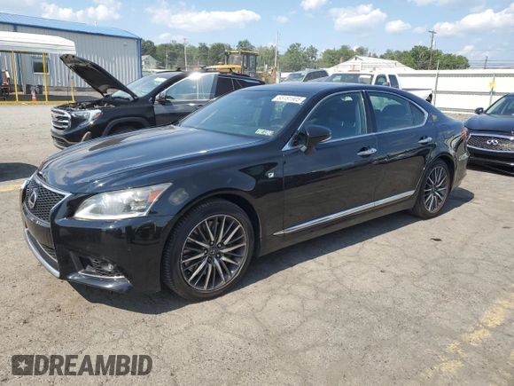 2013 Lexus LS 460 с VIN JTHCL5EF9D5016512, выставлен на аукционе Copart как лот 65181905 с пробегом 180 938 миль миль и Списание • Salvage title. История ставок и продаж доступна на DreamBid. Изображение 1.