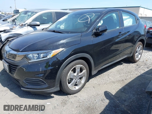 2021 Honda HR-V LX with VIN 3CZRU5H37MM704782, listed as a IAAI auction lot 42401214 with 41,822 mi miles and . Bid and sale history available at DreamBid. Image 2.