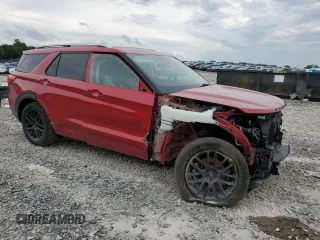 2020 Ford Explorer Limited with VIN 1FMSK8FH5LGA24543, listed as a Copart auction lot 59486855 with 47,530 mi miles and Salvage title. Bid and sale history available at DreamBid. Image 4.