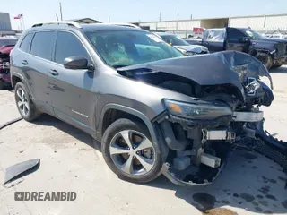 2020 Jeep Cherokee Limited with VIN 1C4PJMDX0LD606891, listed as a IAAI auction lot 41743197 with 155,256 mi miles. Bid and sale history available at carsss.com. Image 1.