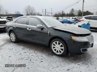 2012 Lincoln MKZ with VIN 3LNHL2GCXCR834377, listed as a Copart auction lot 45908595 with 90,218 mi miles and Salvage Title. Bid and sale history available at carsss.com. Image 4.