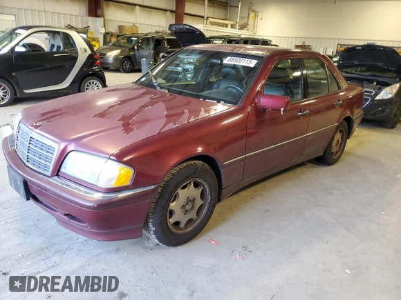 1999 Mercedes-Benz C 230/260/280/320 with VIN WDBHA24G5XA672075, listed as a Copart auction lot 88800115 with 273,937 mi miles and Clean Title. Bid and sale history available at carsss.com. Image 1.