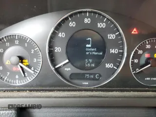 2007 Mercedes-Benz CLK 350 with VIN WDBTK56F27F208807, listed as a Copart auction lot 76954644 with 95,775 mi miles and Salvage Title. Bid and sale history available at DreamBid. Image 9.