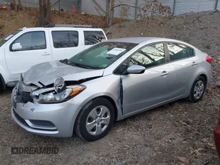 2015 Kia Forte LX with VIN KNAFX4A62F5386526, listed as a IAAI auction lot 41800783 with 124,553 mi miles. Bid and sale history available at carsss.com. Image 18.