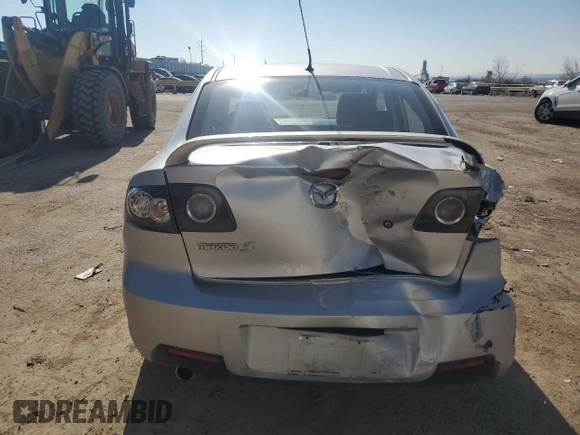 2008 Mazda 3 s GT *Ltd Avail* with VIN JM1BK323581796472, listed as a Copart auction lot 83654454 with 100,885 mi miles and Salvage Title. Bid and sale history available at carsss.com. Image 6.