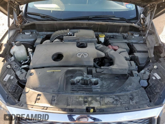2022 Infiniti QX50 Pure z VIN 3PCAJ5AA6NF117578, wystawiony jako Copart lot #59504895 z przebiegiem 48 873 mil mil oraz Szkoda całkowita • Salvage title. Historia ofert i sprzedaży dostępna na DreamBid. Obrazek 12.