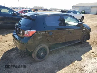 2021 Mitsubishi Mirage ES with VIN ML32AUHJ4MH005030, listed as a Copart auction lot 51743955 with 98,920 mi miles and Clean title. Bid and sale history available at DreamBid. Image 3.