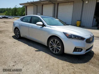 2017 Kia Cadenza Technology with VIN KNALC4J17H5091928, listed as a Copart auction lot 57755034 with 114,134 mi miles and Salvage Title. Bid and sale history available at carsss.com. Image 4.