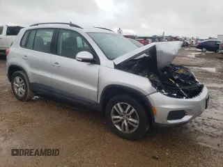 2016 Volkswagen Tiguan S z VIN WVGAV7AX0GW521572, wystawiony jako Copart lot #55967235 z przebiegiem 143 113 mil mil oraz Szkoda całkowita • Salvage title. Historia ofert i sprzedaży dostępna na DreamBid. Obrazek 4.