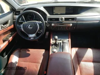 2014 Lexus GS 350 with VIN JTHCE1BL0E5022715, listed as a Copart auction lot 53662495 with 156,640 mi miles and Salvage title. Bid and sale history available at DreamBid. Image 8.