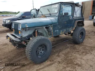 1994 Jeep Wrangler with VIN 1J4FY29S6RP450852, listed as a Copart auction lot 58701075 with 177,853 mi miles and Clean title. Bid and sale history available at DreamBid. Image 1.