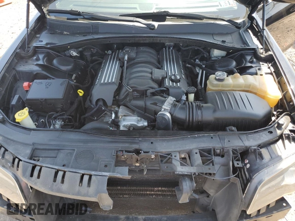 2012 Chrysler 300 SRT8 with VIN 2C3CCAFJ6CH800641, listed as a Copart auction lot 61313094 with 107,426 mi miles and Salvage Title. Bid and sale history available at carsss.com. Image 12.