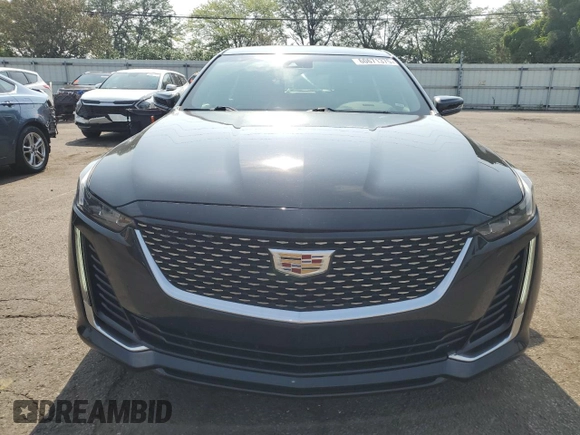 2020 Cadillac CT5 Luxury with VIN 1G6DX5RK7L0151598, listed as a Copart auction lot 60671375 with 82,151 mi miles and Salvage title. Bid and sale history available at DreamBid. Image 5.