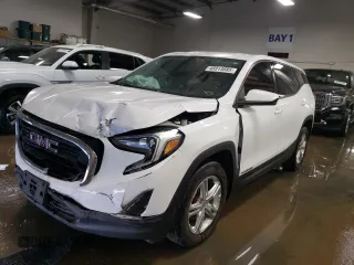 2020 GMC Terrain SLE with VIN 3GKALMEV3LL202544, listed as a Copart auction lot 48913885 with 82,841 mi miles and Salvage Title. Bid and sale history available at carsss.com. Image 1.
