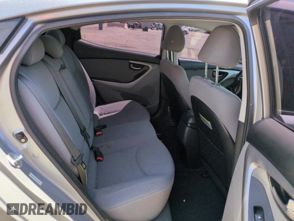 2014 Hyundai Elantra SE z VIN KMHDH4AE3EU150983, wystawiony jako Copart lot #58413865 z przebiegiem 174 038 mil mil oraz Szkoda całkowita • Salvage title. Historia ofert i sprzedaży dostępna na DreamBid. Obrazek 10.