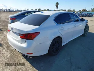 2014 Lexus GS 350 with VIN JTHCE1BL6E5025540, listed as a IAAI auction lot 41725095 with 91,907 mi miles. Bid and sale history available at carsss.com. Image 4.