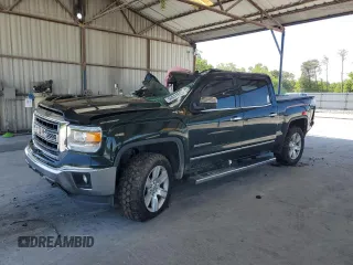 2014 GMC Sierra 1500 SLT with VIN 3GTU2VEC1EG428433, listed as a Copart auction lot 56031845 with 210,175 mi miles and Salvage title. Bid and sale history available at DreamBid. Image 1.