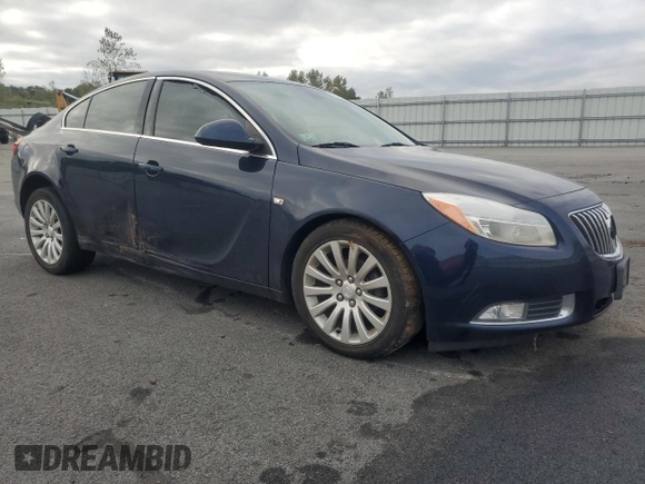2011 Buick Regal CXL RL1 with VIN 2G4GN5EC4B9202053, listed as a Copart auction lot 72924734 with 72,671 mi miles and Clean Title. Bid and sale history available at carsss.com. Image 4.