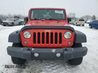 2018 Jeep Wrangler JK Unlimited Sport S with VIN 1C4BJWDGXJL827486, listed as a Copart auction lot 87605445 with 96,656 mi miles and Salvage Title. Bid and sale history available at carsss.com. Image 5.