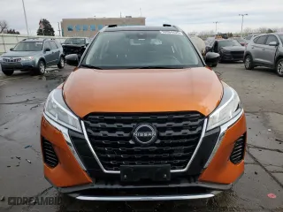 2024 Nissan Kicks SV with VIN 3N1CP5CV3RL480759, listed as a Copart auction lot 50064435 with 16,260 mi miles and Salvage Title. Bid and sale history available at carsss.com. Image 5.