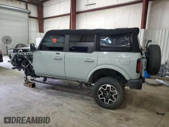 2021 Ford Bronco с VIN 1FMEE5BP2MLA78441, выставлен на аукционе Copart как лот 80878314 с пробегом 42 136 миль миль и Списание • Salvage title. История ставок и продаж доступна на DreamBid. Изображение 2.