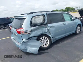 2015 Toyota Sienna Limited с VIN 5TDDK3DC0FS127743, выставлен на аукционе IAAI как лот 42446949 с пробегом 63 026 миль миль и . История ставок и продаж доступна на DreamBid. Изображение 4.